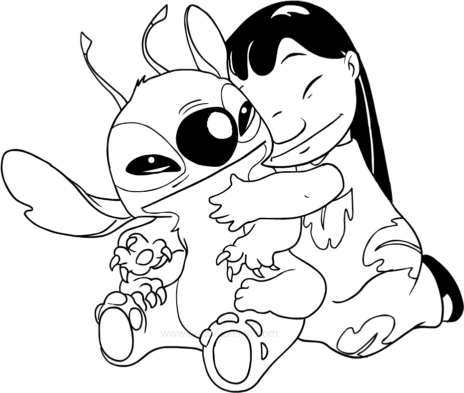 Download Lilo Stitch Drawing at PaintingValley.com | Explore collection of Lilo Stitch Drawing