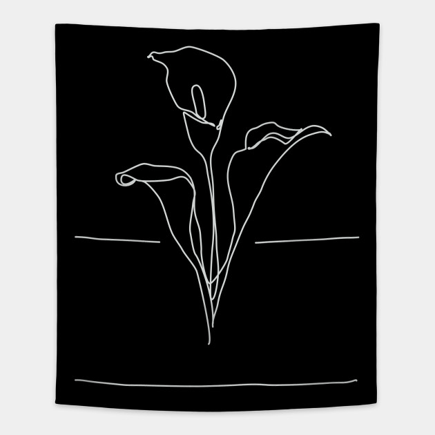 630x630 Lily Flowers Line Drawing - Lily Flower Line Drawing