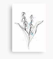 210x230 Lily Of The Valley Drawing Canvas Prints Redbubble - Lily Of The Valley Drawing
