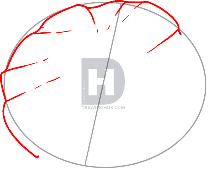 714x593 How To Draw A Lily Pad, Step - Lily Pad Drawing