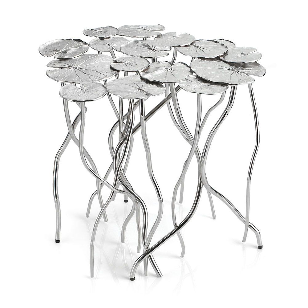 1000x1000 lily pad accent table - Lilypad Drawing