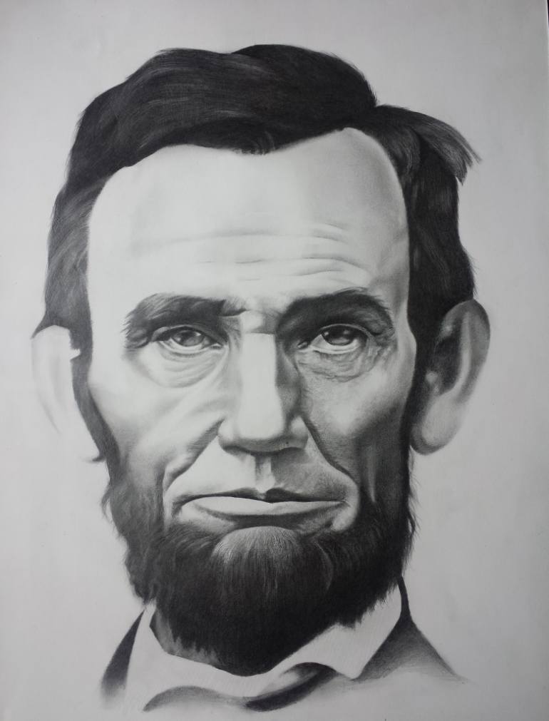 770x1011 Abraham Lincoln Drawing - Lincoln Drawing