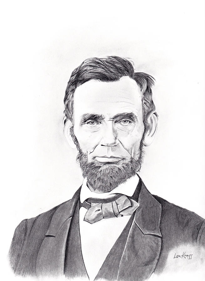 655x900 Abraham Lincoln Drawing - Lincoln Drawing