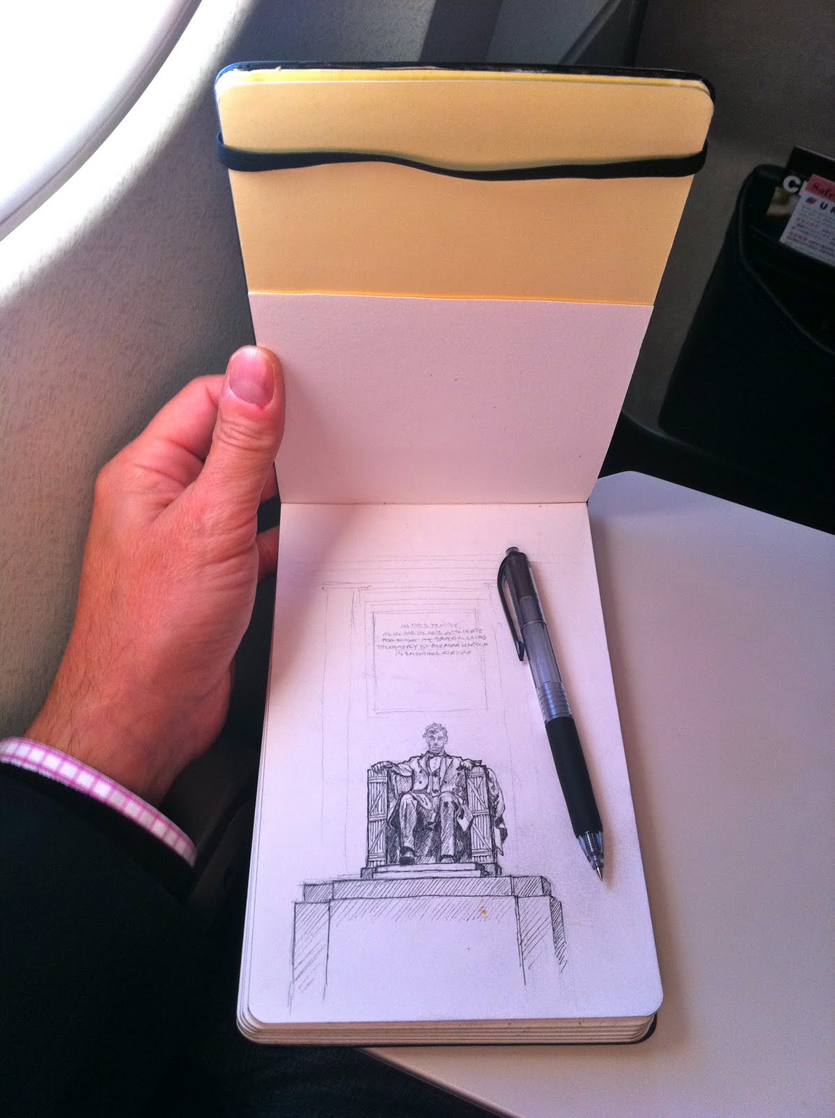 1195x1600 lincoln memorial drawing unstringing the bow - Lincoln Memorial Drawing