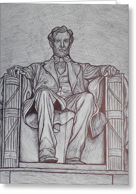 455x646 lincoln memorial drawing - Lincoln Memorial Drawing