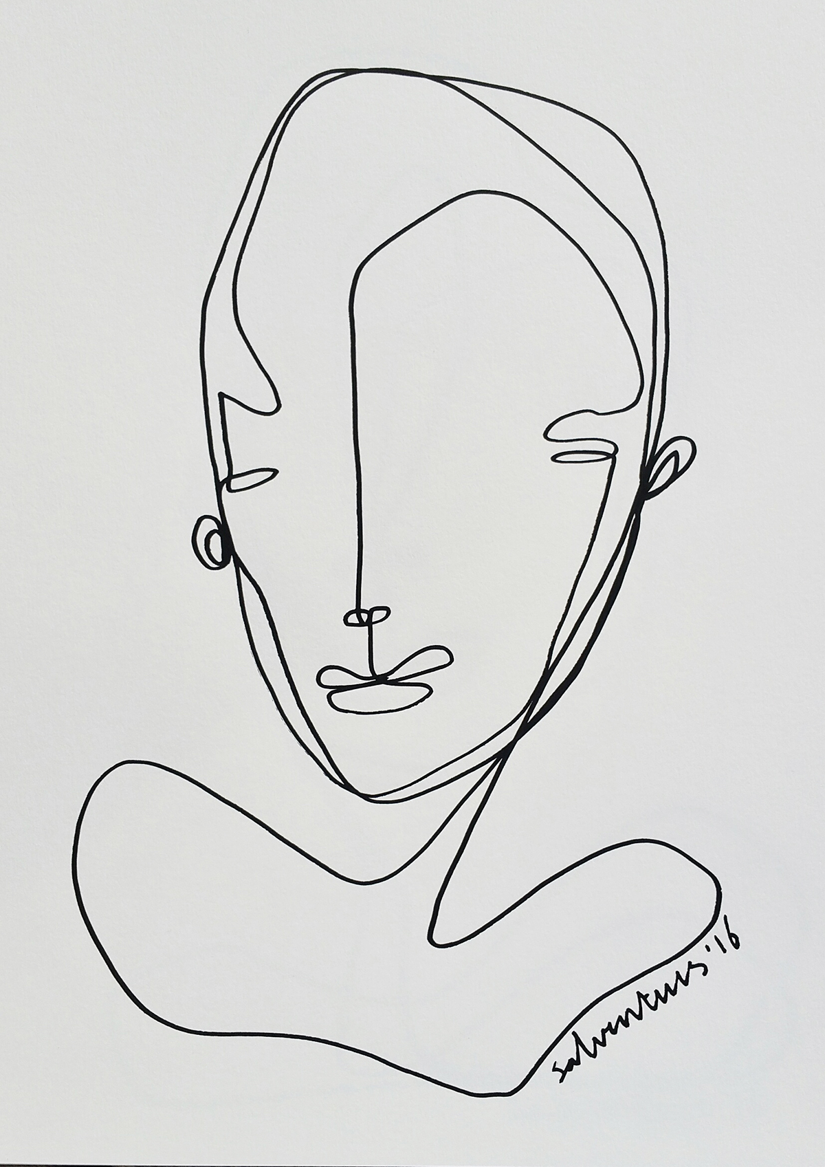 1200x1697 Continuous Line Drawings, Solo Line Art - Line Art Drawing