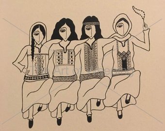 340x270 Line Dance Etsy - Line Dance Drawing