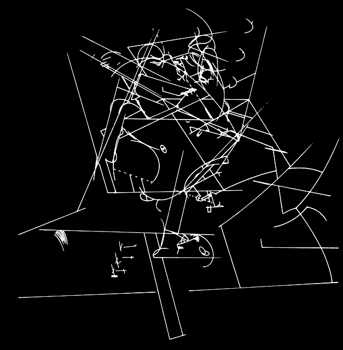 672x685 Dance Geometry - Line Dance Drawing