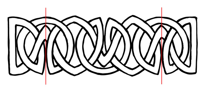 700x315 How To Design A Celtic Knot Instructions And Inspiration Adobe Blog - Line Design Drawing