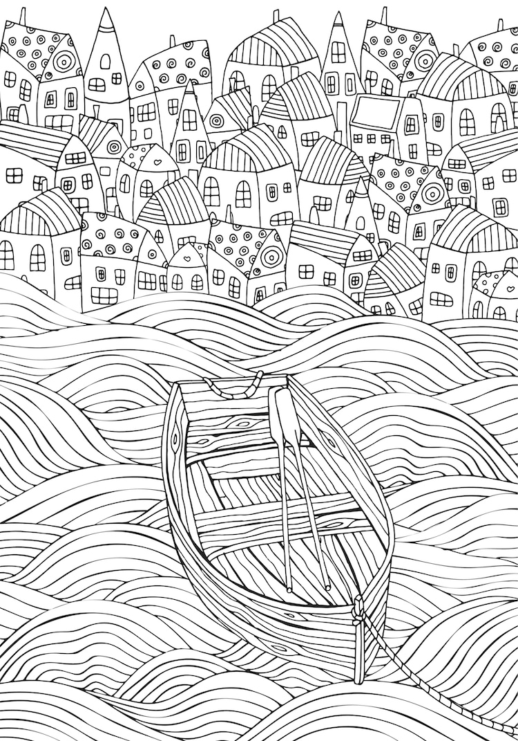 750x1071 Learn How To Create Zentangle Art, A Meditative Form Of Drawing - Line Design Drawing