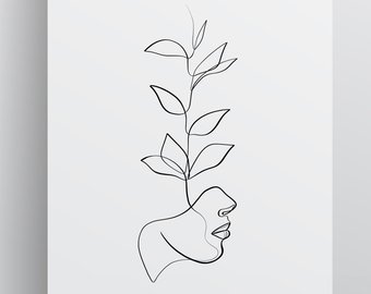 340x270 Line Drawing Etsy - Line Drawing