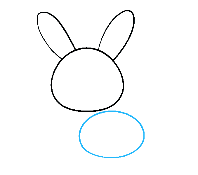678x600 How To Draw A Bunny Really Easy Drawing Tutorial Easy Drawing - Line Drawing Bunny Rabbit