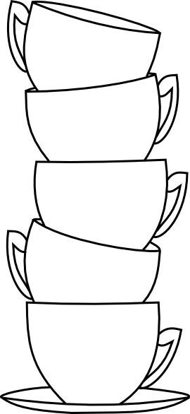 270x586 Image Result For Coffee Cups Line Art Drawings For Paintings - Line Drawing Coffee Cup