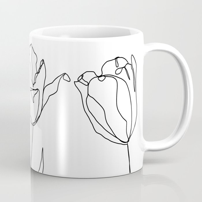 700x700 Botanical Illustration Line Drawing - Line Drawing Coffee Cup