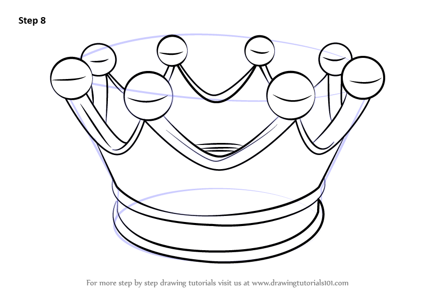 Line Drawing Crown at PaintingValley.com | Explore collection of Line ...