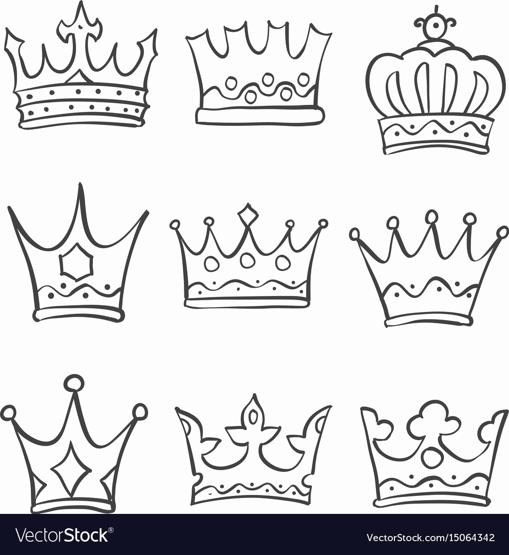 991x1080 Sketch Simple King Drawing Crown Doodles - Line Drawing Crown