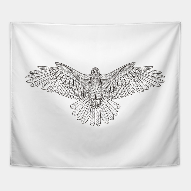 630x630 Eagle Line Drawing - Line Drawing Eagle