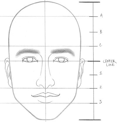 399x418 Learn How To Draw A Face In Easy Steps Beginners Rapidfireart - Line Drawing Face