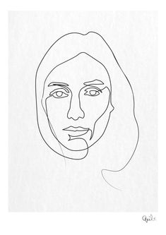 235x333 Best Face Line Drawing Images Sketches, Drawings, Abstract - Line Drawing Face