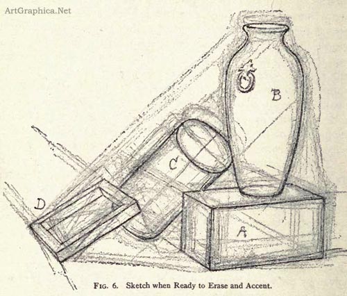 500x426 Freehand Drawing Techniques, Free Art Book - Line Drawing Images Free