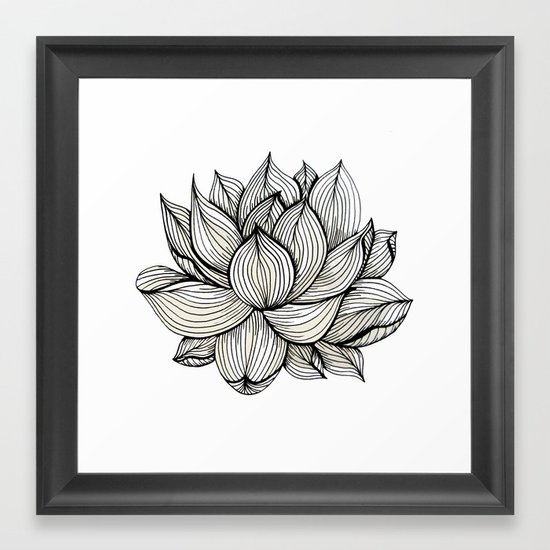 550x550 Huge Collection Of 'lotus Flower Black And White Drawing - Line Drawing Lotus Flower