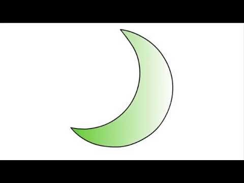 480x360  - Line Drawing Moon