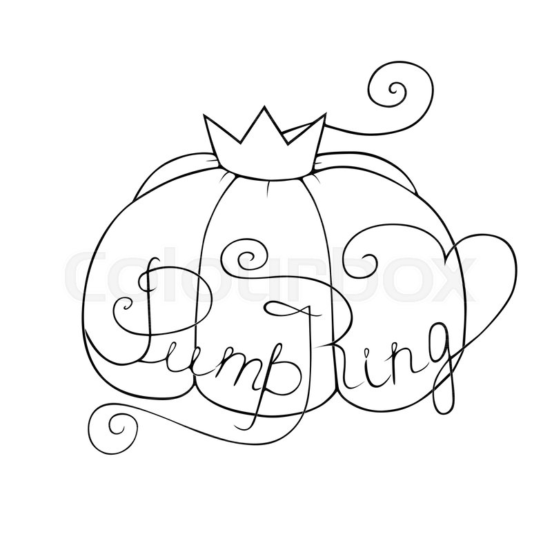 800x800 Vector Black Line Art Illustration Stock Vector Colourbox - Line Drawing Of A Crown