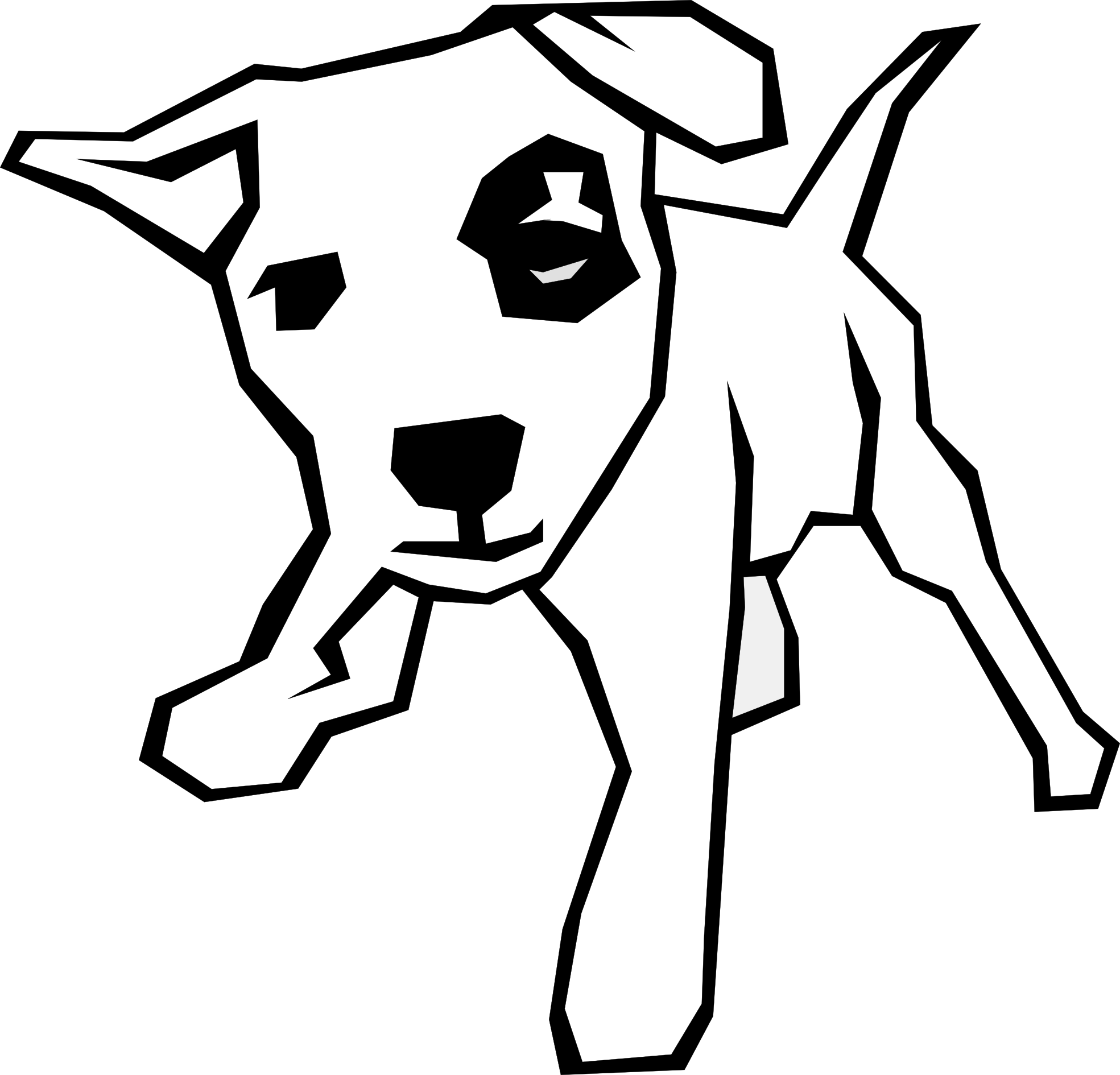 1969x1890 Collection Of Free Trace Drawing Puppy Download On Ui Ex - Line Drawing Of A Puppy