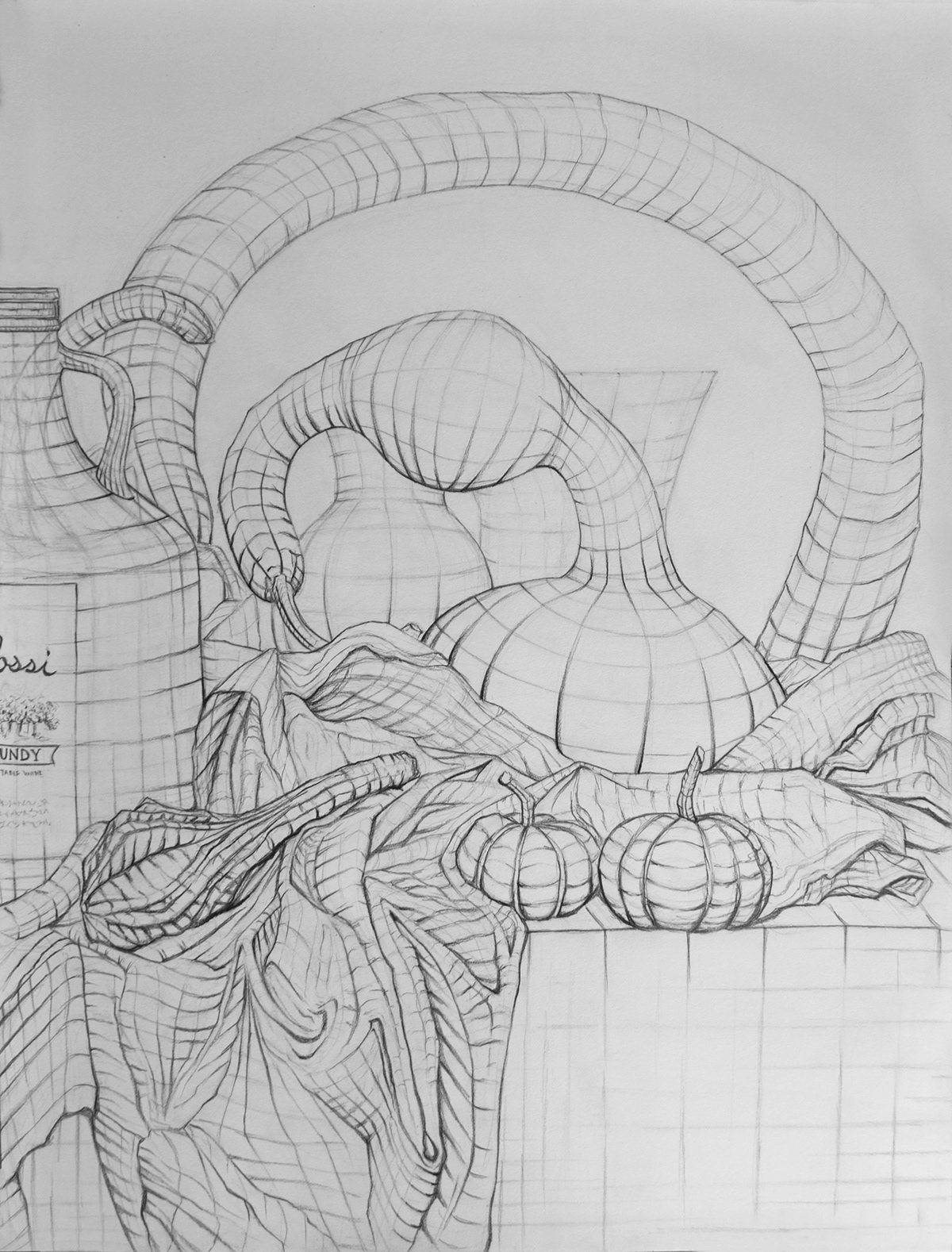 1200x1578 Art Cross Contour Line Drawing On Behance - Line Drawing Of Cross