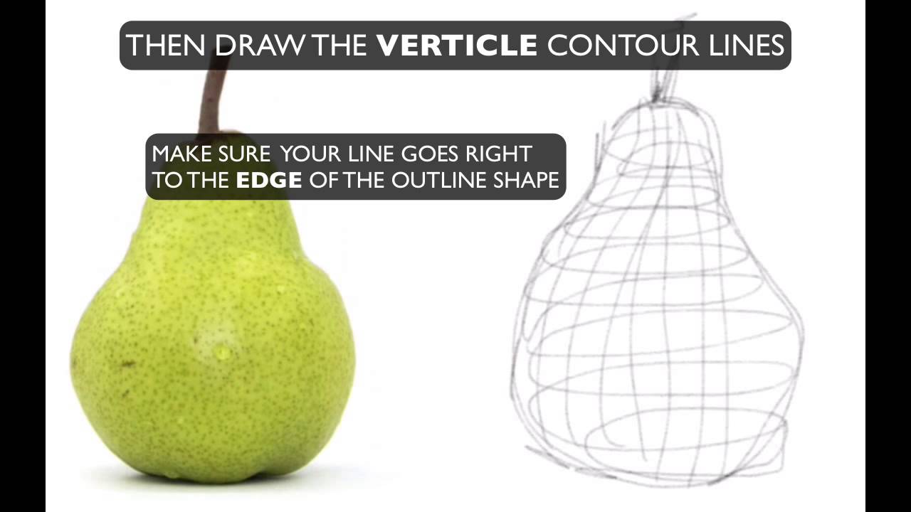 1280x720 Contour Line Activity - Line Drawing Of Cross