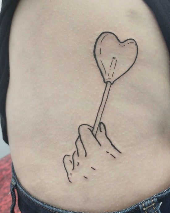 550x688 Describing Different Tattoo Styles And Techniques - Line Drawing Tattoo