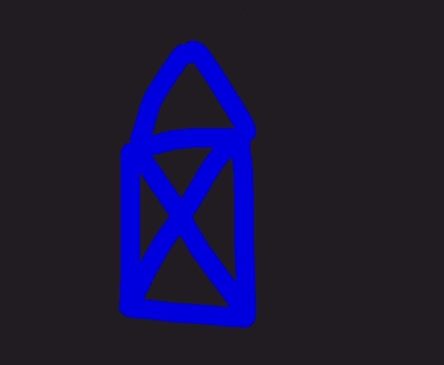 640x527 How To Draw A House With One Pen Line No Crossing Over! - Line House Drawing