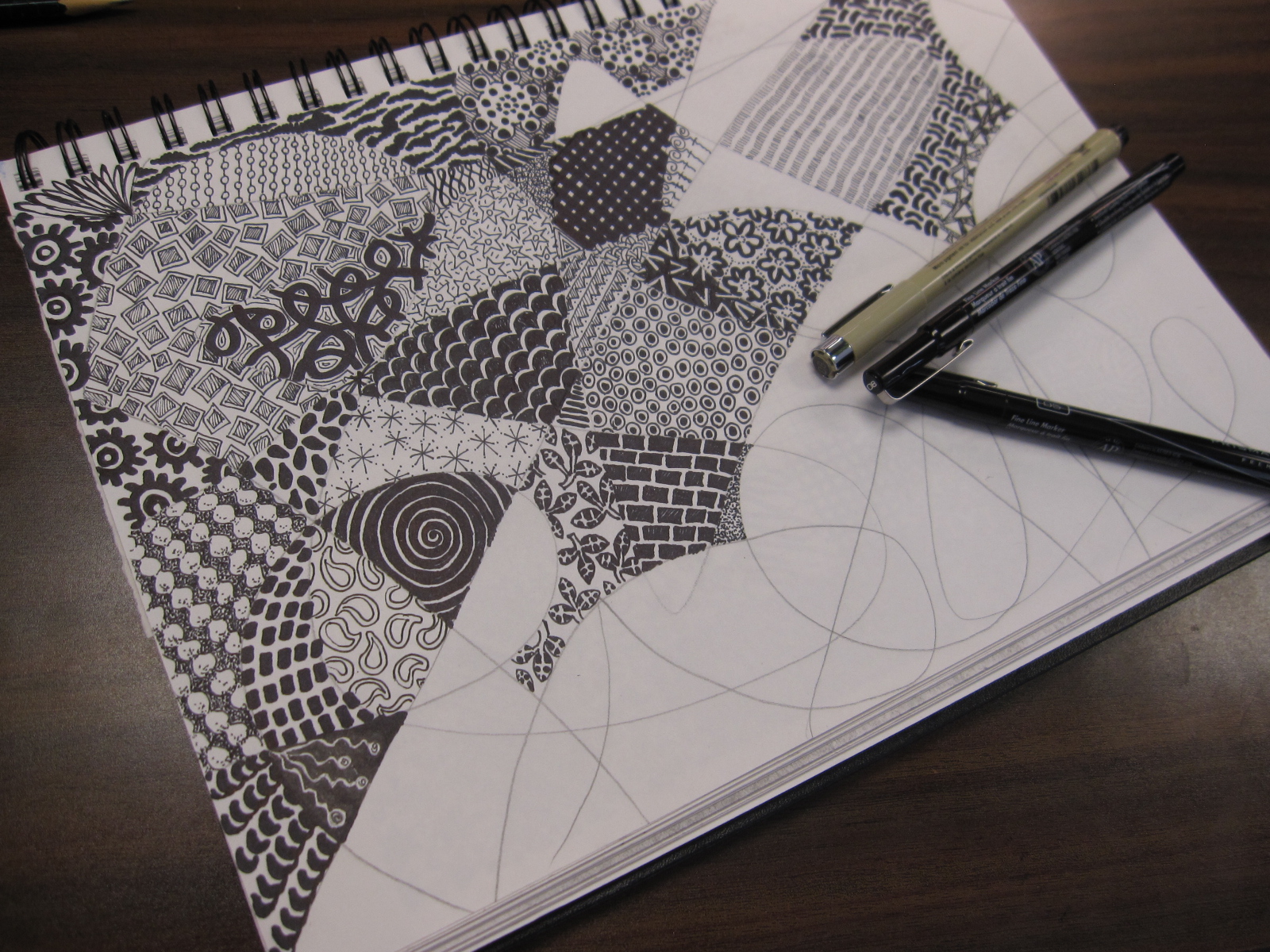 1600x1200 Teaching Expressive Line - Line Pattern Drawing