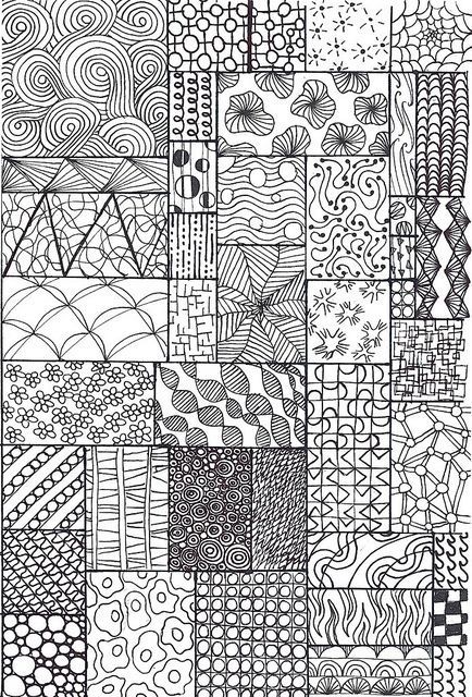 Line Pattern Drawing at PaintingValley.com | Explore collection of Line ...