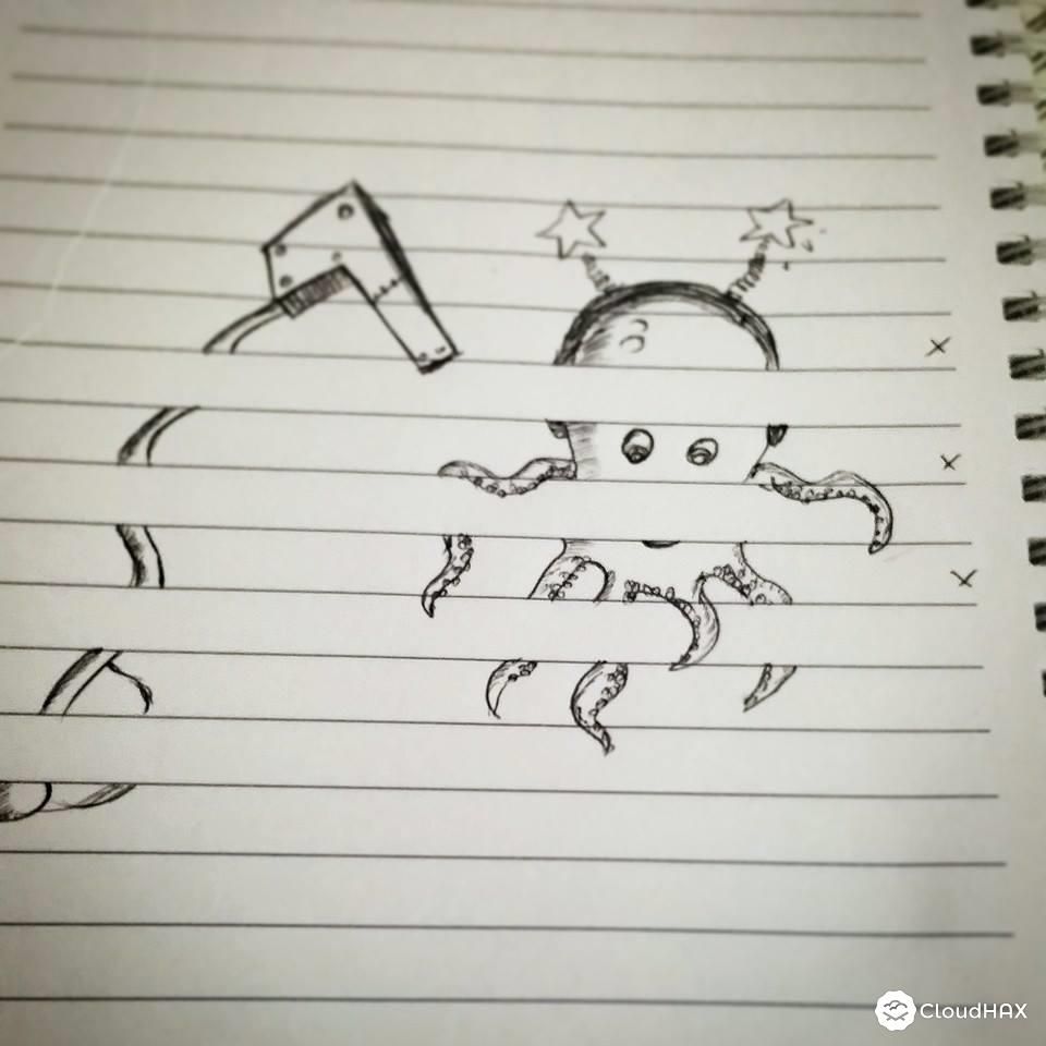 Lined Paper Drawings At PaintingValley Explore Collection Of 