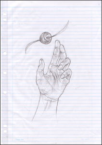 212x300 Tutorial Cleaning Up Drawings On Lined Paper - Lined Paper Drawings