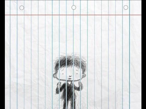 480x360 Illusion Drawing On Lined Paper - Lined Paper Drawings