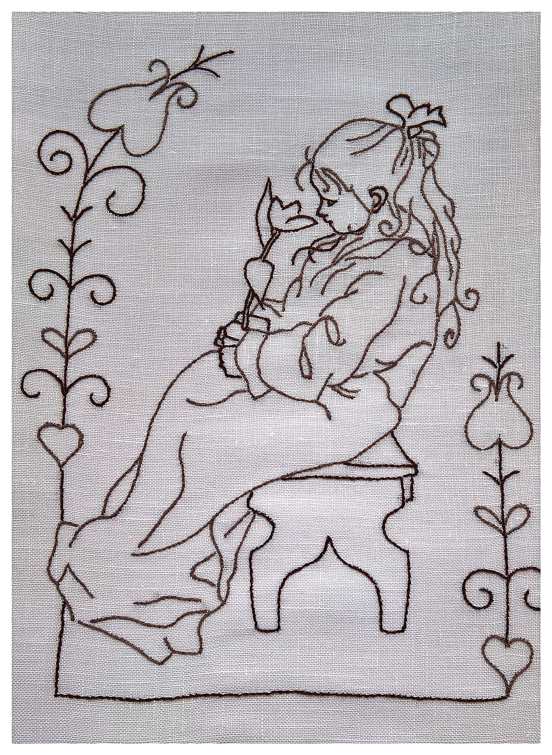 1828x2502 free images pattern, line, tablecloth, textile, sketch, drawing - Linen Drawing