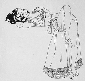 300x285 Lingerie Drawings - Lingerie Drawing