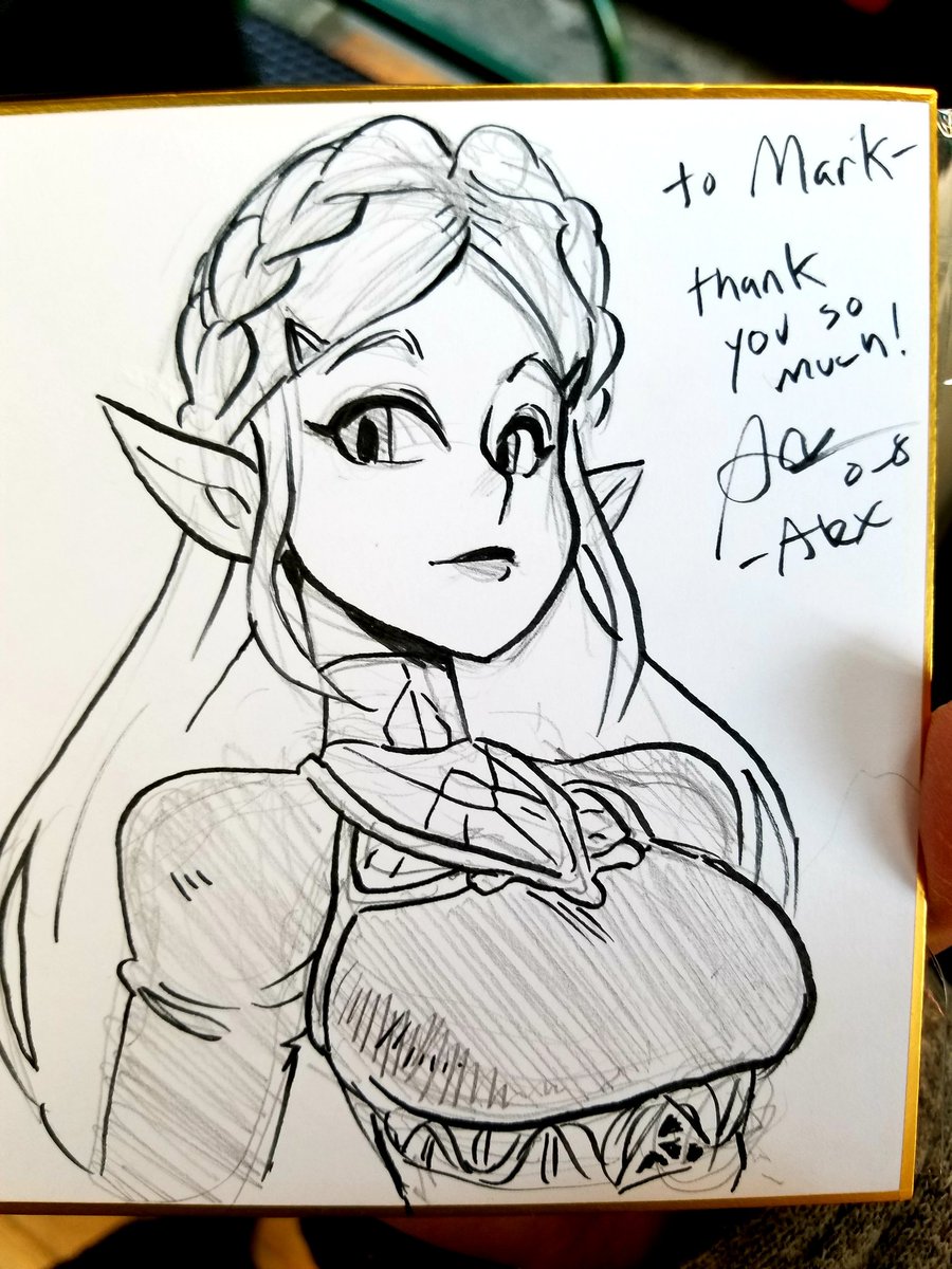 900x1200 O Wondercon D On Twitter Link And Zelda Drawings I Did As - Link And Zelda Drawing