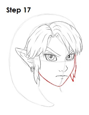 300x388 How To Draw Link - Link Drawing