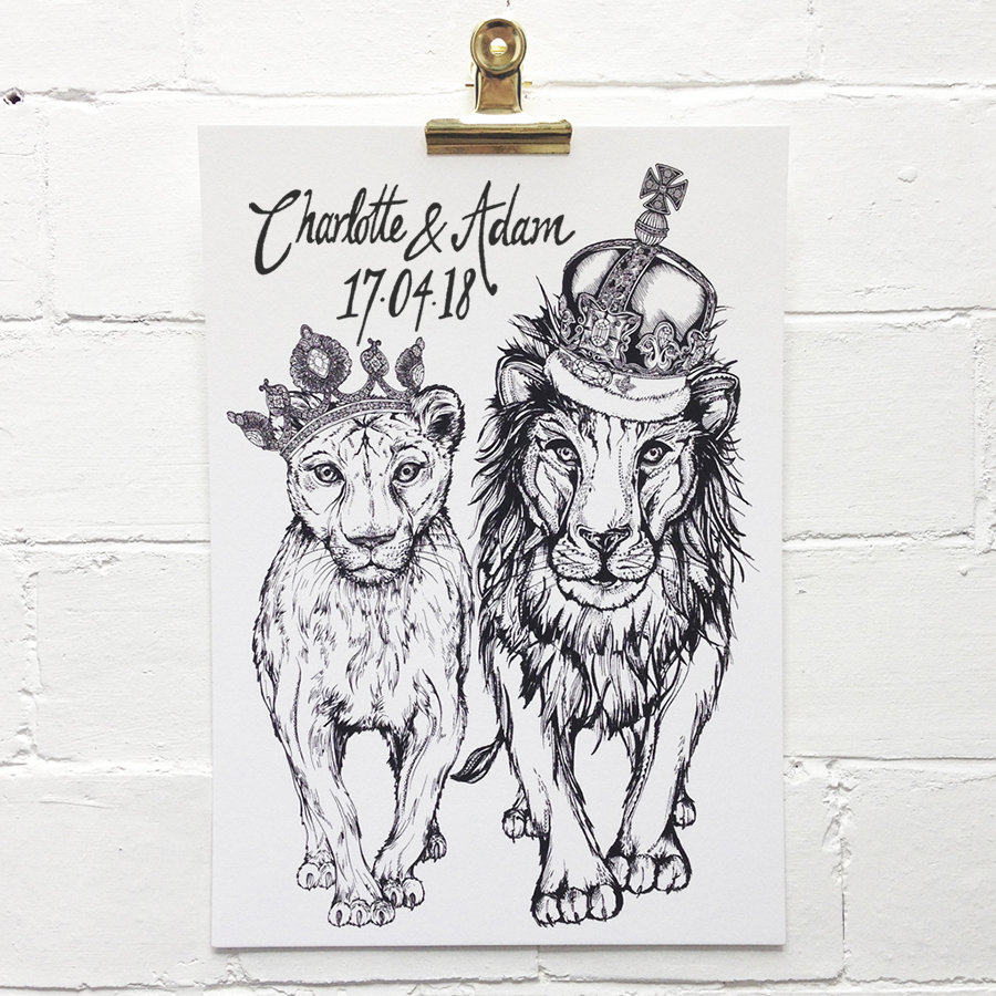 900x900 Lion Lioness - Lion And Lioness Drawing