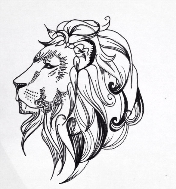 585x630 Claws Drawing Tattoo For Free Download - Lion Claw Drawing