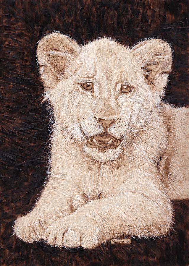 639x900 Lion Cub - Lion Cub Drawing
