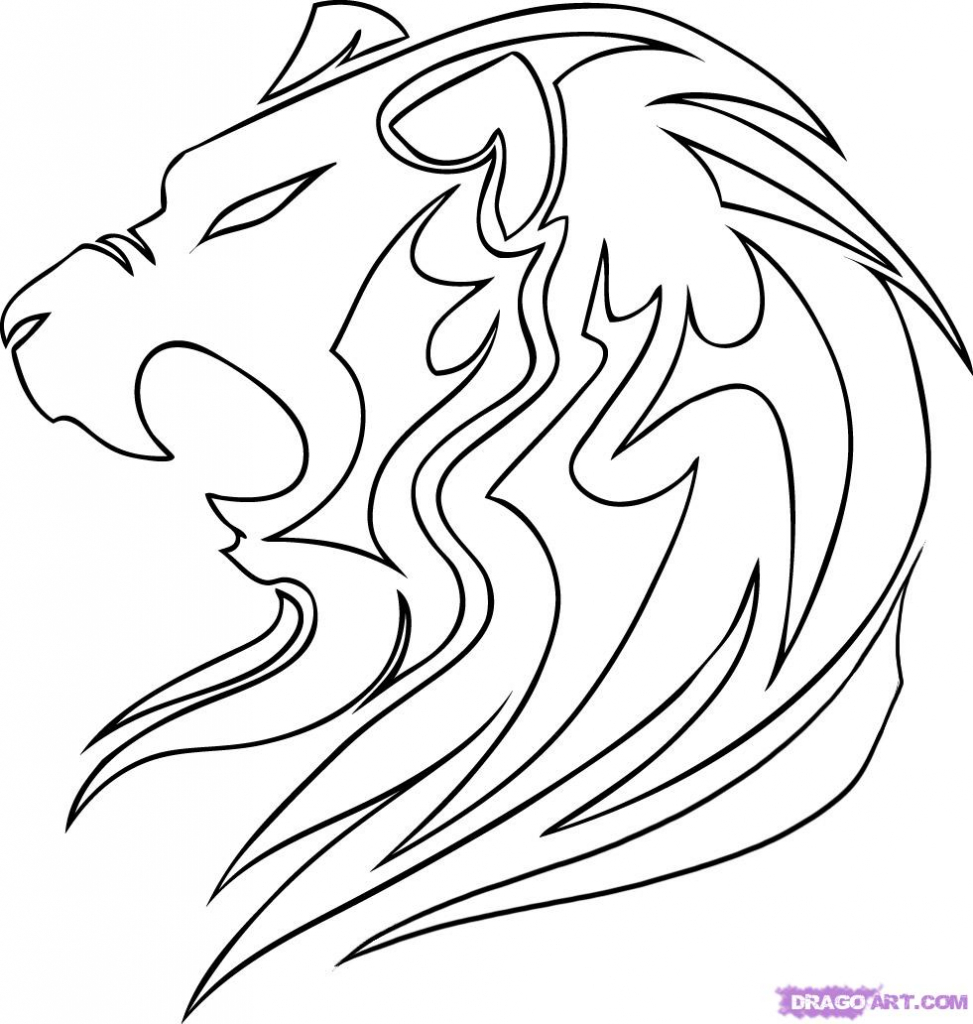 973x1024 Lion Cub Drawing Easy - Lion Cub Drawing Easy