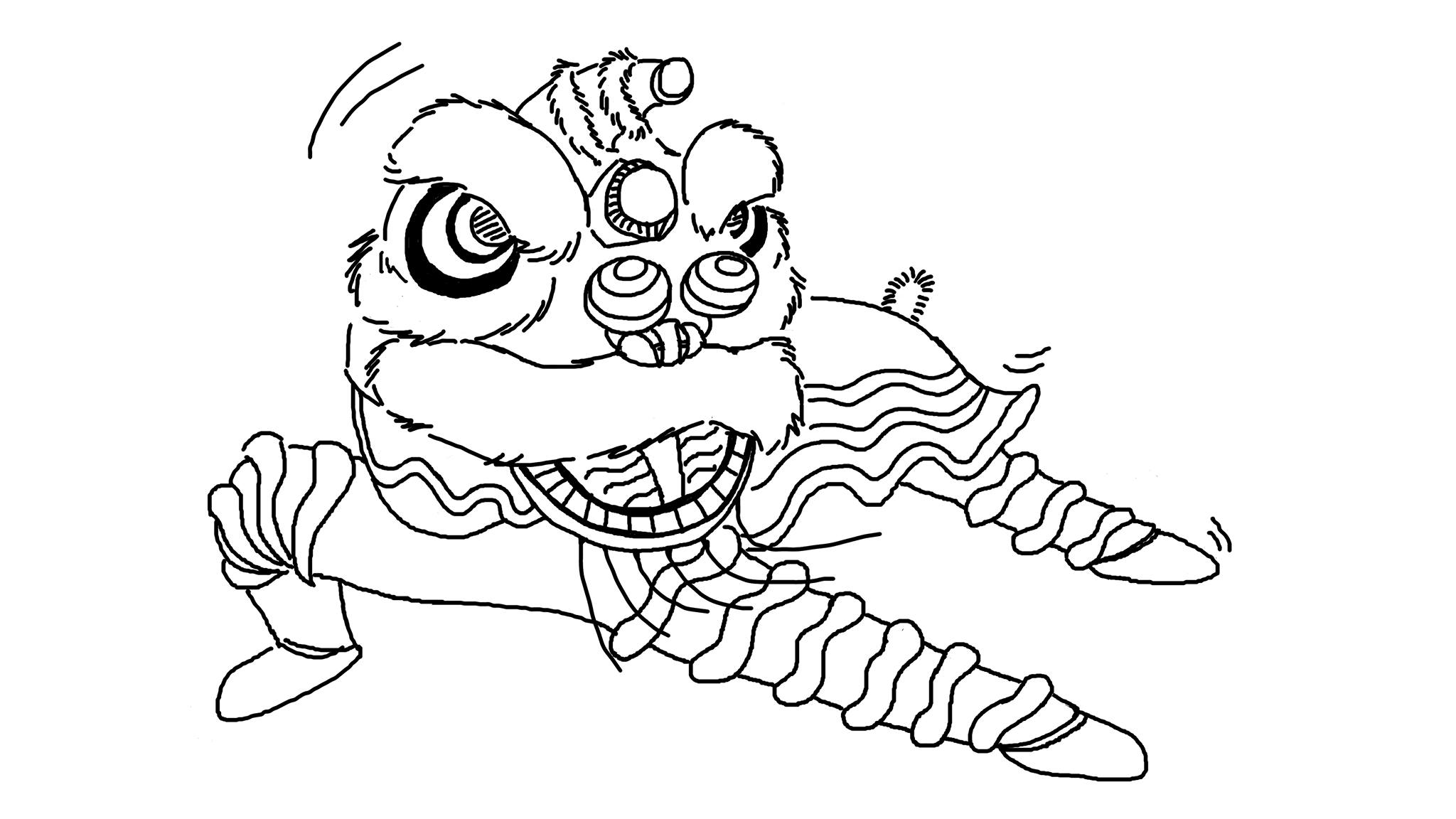 Newest For Drawing Lion Dance Logo | Barnes Family