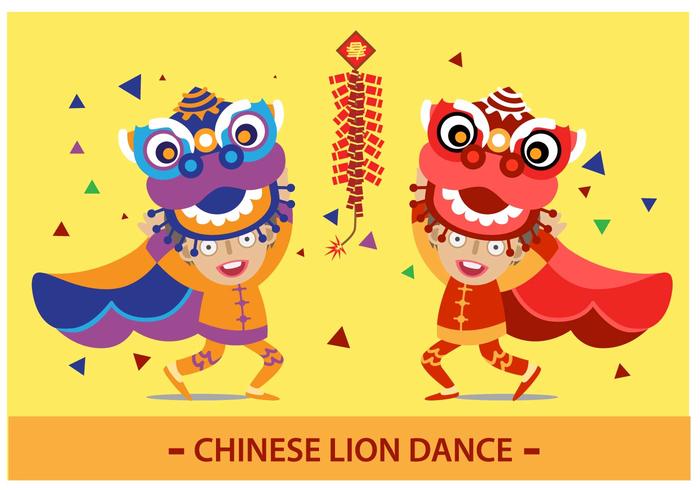 700x490 Chinese Lion Dance - Lion Dance Drawing