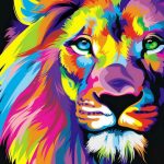 150x150 Lion Drawing Color At Getdrawings Free For Personal Use Lion - Lion Drawing Color