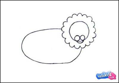 400x279 How To Draw Lion - Lion Drawing Easy