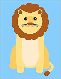 260x336 lion sketchbook lion bordered sketchbook for kids - Lion Drawing For Kids